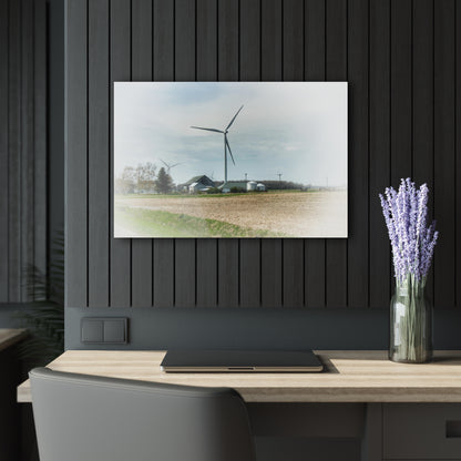 U R There Photography Dickerson Grey Rustic Farmhouse Acrylic Wall Print