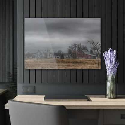 U R There Photography Daley Road Duo Rustic Farmhouse Acrylic Wall Print