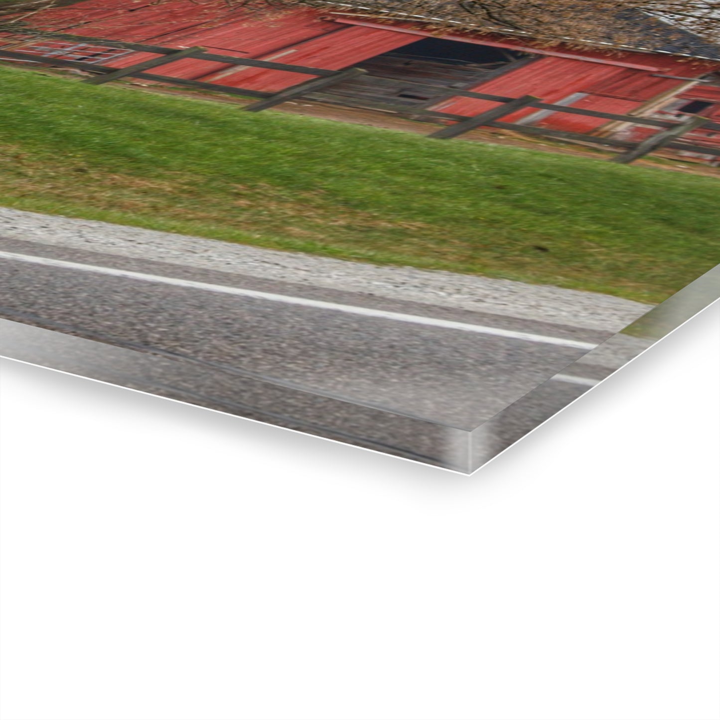 U R There Photography M-21 Roadside Stable I Rustic Farmhouse Acrylic Wall Print