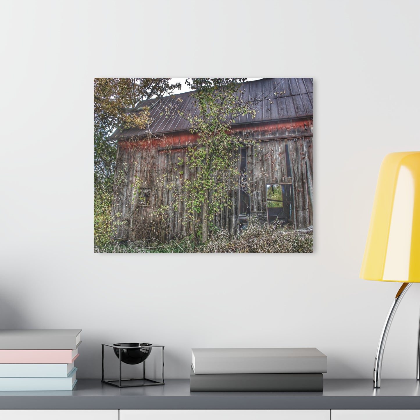 U R There Photography Annie's Barn II Rustic Farmhouse Acrylic Wall Print