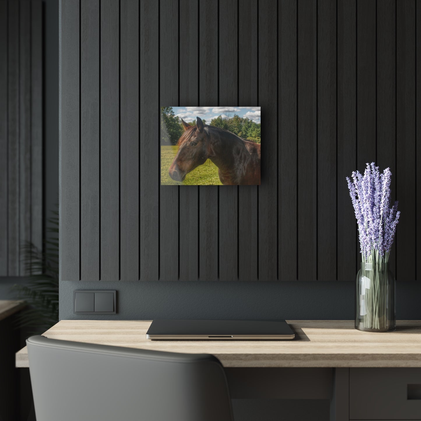 U R There Photography Brown Beauty I Rustic Farmhouse Acrylic Wall Print