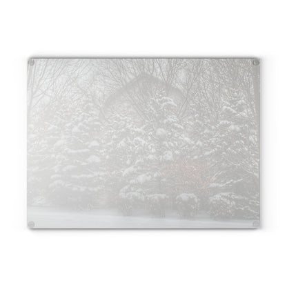 U R There Photography Hidden in Oxford I Rustic Farmhouse Tempered-Glass Cutting Board