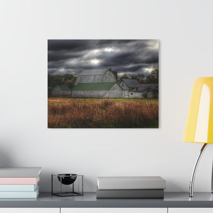 U R There Photography Farnsworth Road White Rustic Farmhouse Acrylic Wall Print