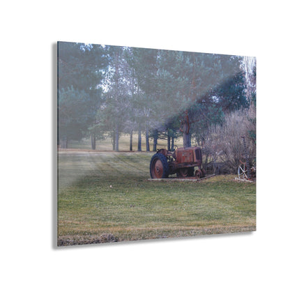 U R There Photography Casey Road Yard Art I Rustic Farmhouse Acrylic Wall Print