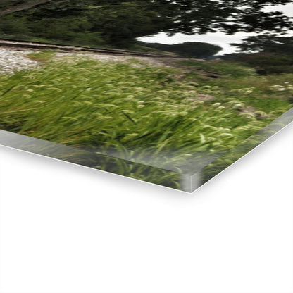 U R There Photography Michigan Rails Rustic Farmhouse Acrylic Wall Print