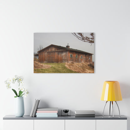 U R There Photography Blood Road Rusted Rustic Farmhouse Acrylic Wall Print