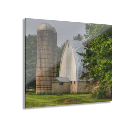 U R There Photography Carpenter Road White I Rustic Farmhouse Acrylic Wall Print