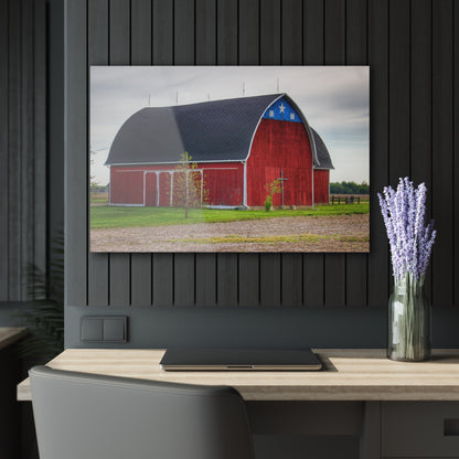 U R There Photography M-24 Star Barn Rustic Farmhouse Acrylic Wall Print