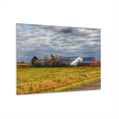 U R There Photography Marlette Road Farm I Rustic Farmhouse Acrylic Wall Print