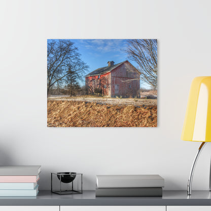 U R There Photography M-24 Barn at the Bend I Rustic Farmhouse Acrylic Wall Print
