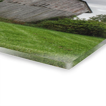 U R There Photography Dequindre Road Grey III Rustic Farmhouse Acrylic Wall Print