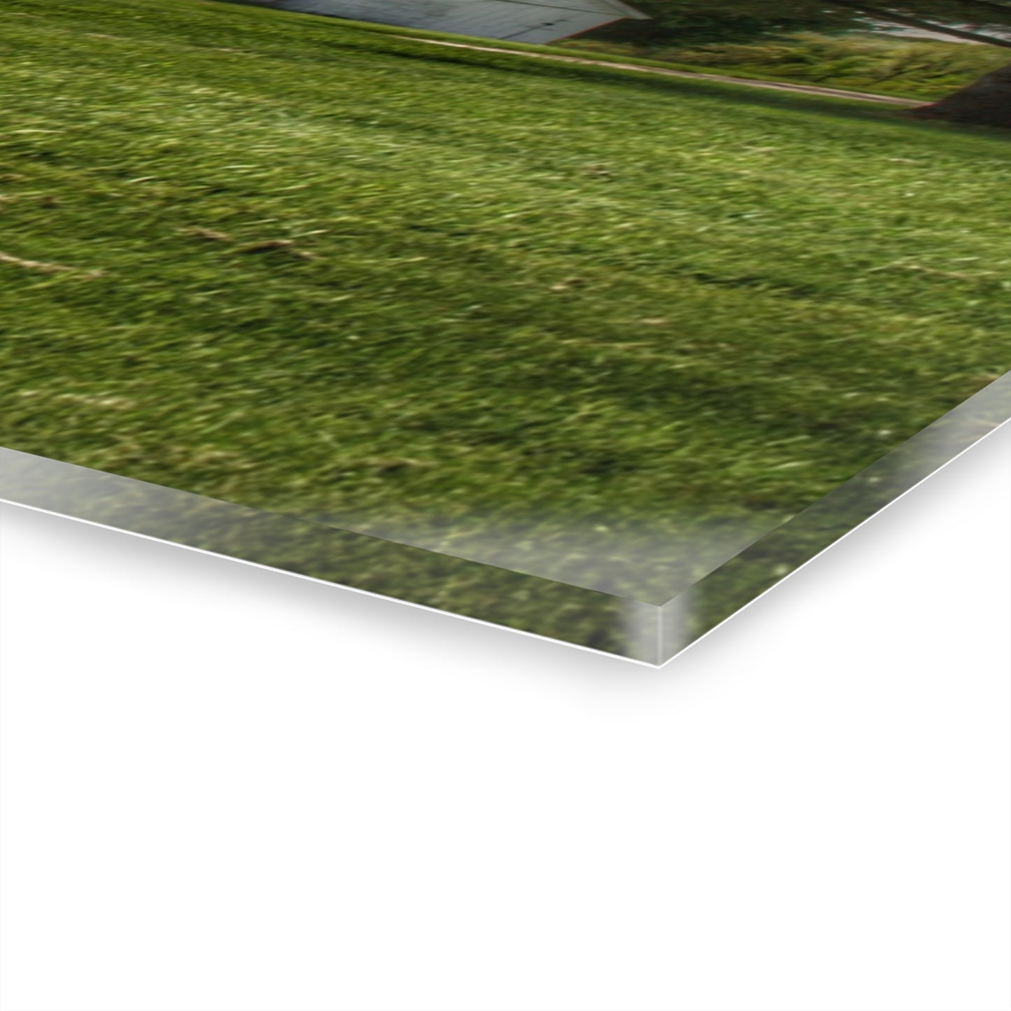 U R There Photography Kings Mill Red I Rustic Farmhouse Acrylic Wall Print