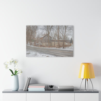 U R There Photography Leonard Stone Grey Rustic Farmhouse Acrylic Wall Print