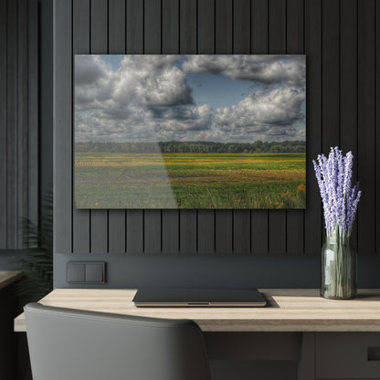U R There Photography Skies of September Rustic Farmhouse Acrylic Wall Print