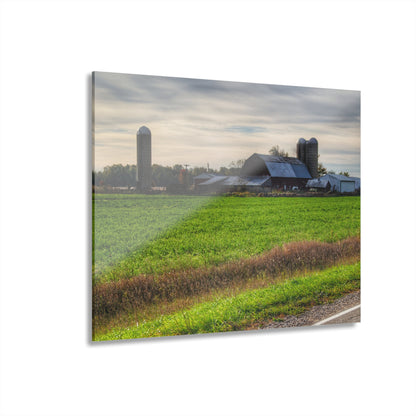 U R There Photography Shepard Road Farm I Rustic Farmhouse Acrylic Wall Print