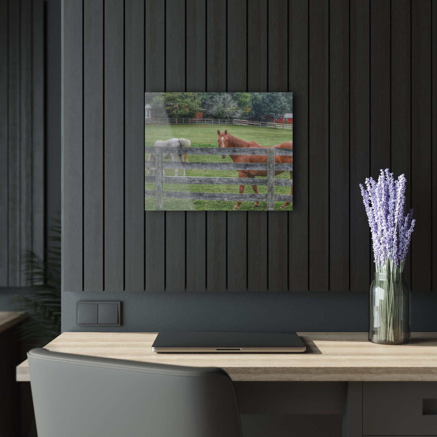 Barn Boutique Modern Farmhouse Acrylic Wall Print| Here's Looking at You