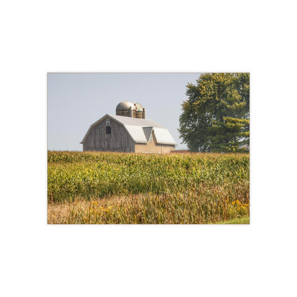 U R There Photography Beyond the September Corn on Swaffer Rustic Farmhouse Decorative Ceramic Tile