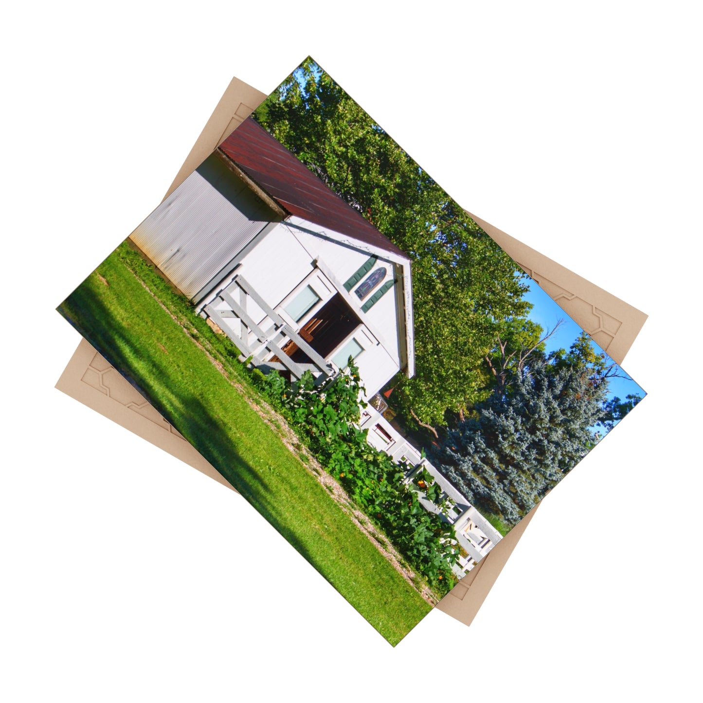 U R There Photography Beyond the Fence on Baldwin Rustic Farmhouse Decorative Ceramic Tile