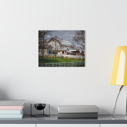U R There Photography Henderson Whites Rustic Farmhouse Acrylic Wall Print