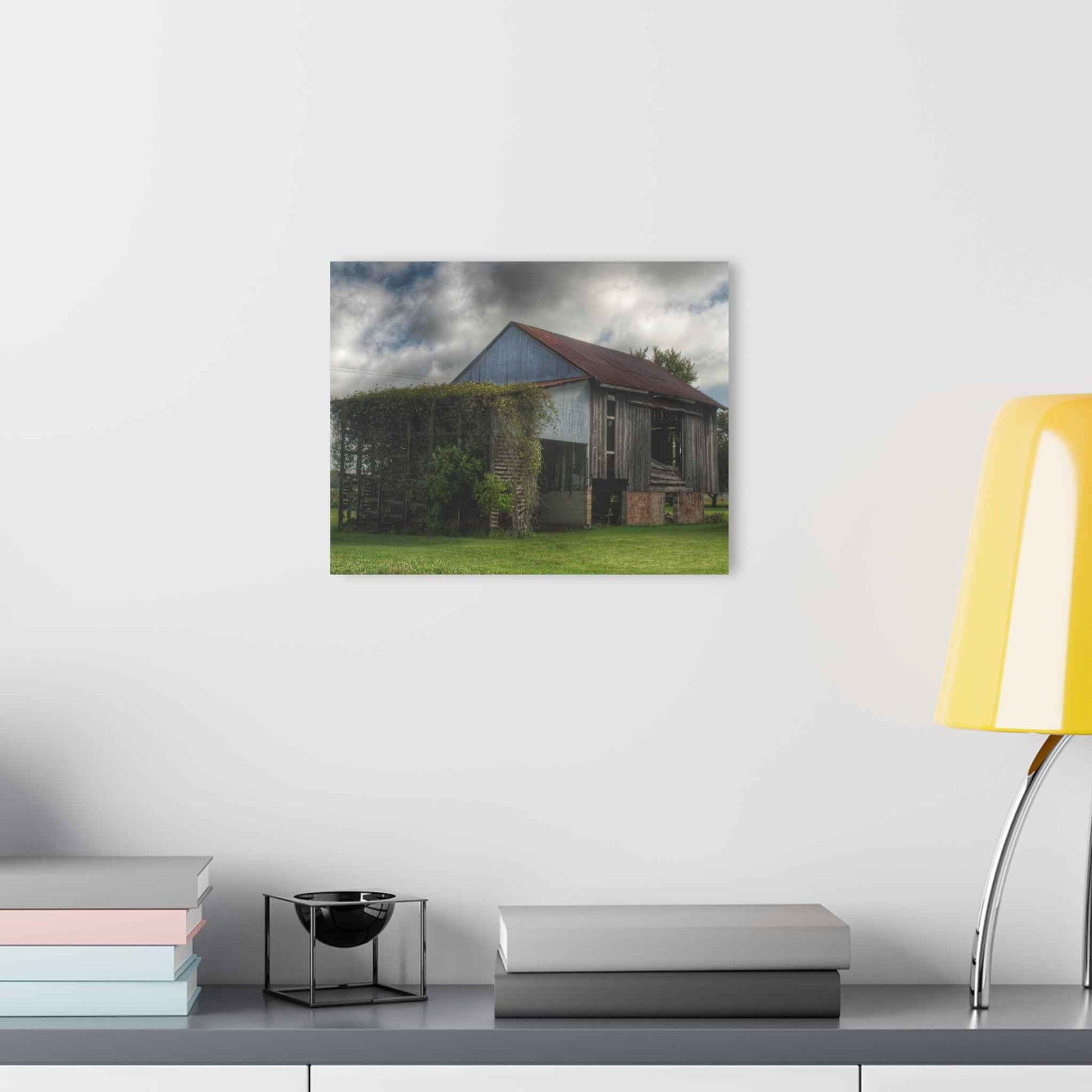 U R There Photography Pergola Barn Rustic Farmhouse Acrylic Wall Print