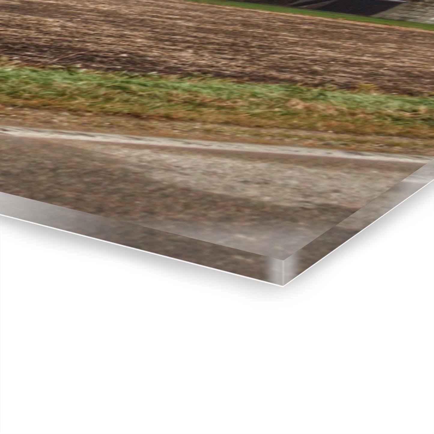 U R There Photography Gilford Grey II Rustic Farmhouse Acrylic Wall Print