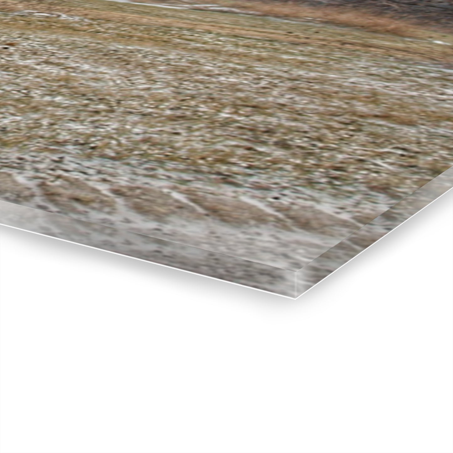 U R There Photography Mayville Road Grey Rustic Farmhouse Acrylic Wall Print