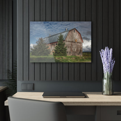 U R There Photography North Irish Red III Rustic Farmhouse Acrylic Wall Print