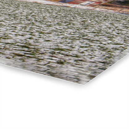 U R There Photography Early Spring Red II Rustic Farmhouse Acrylic Wall Print