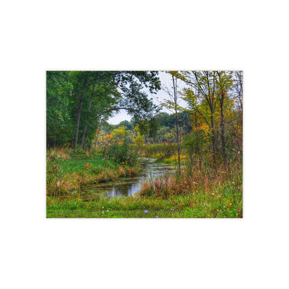 U R There Photography A River Runs Through It Rustic Farmhouse Decorative Ceramic Tile