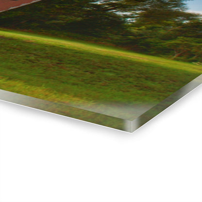 U R There Photography North Grove Road Schoolhouse I Rustic Farmhouse Acrylic Wall Print