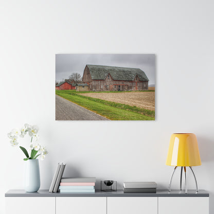 U R There Photography Roedel Roadside Reds I Rustic Farmhouse Acrylic Wall Print