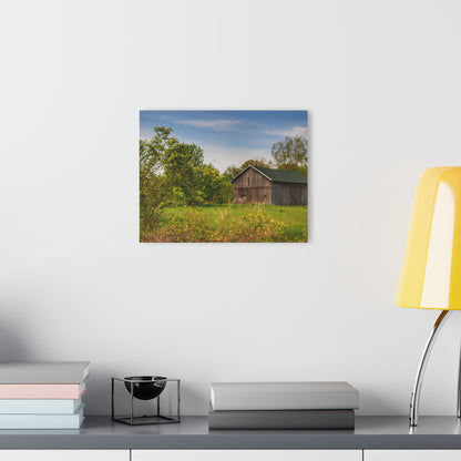U R There Photography North Branch Little Grey Rustic Farmhouse Acrylic Wall Print