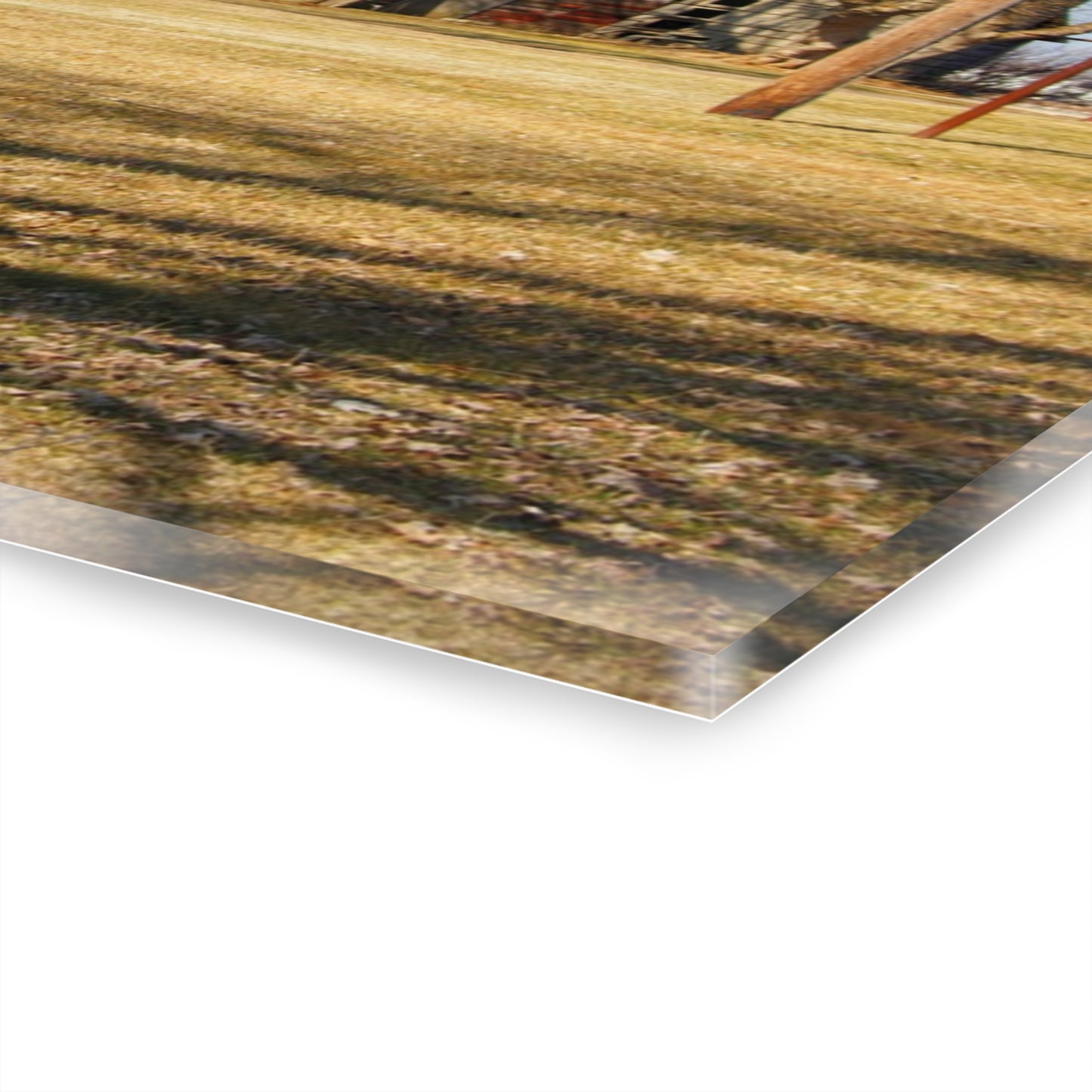 U R There Photography Wolcott Road Farm Rustic Farmhouse Acrylic Wall Print
