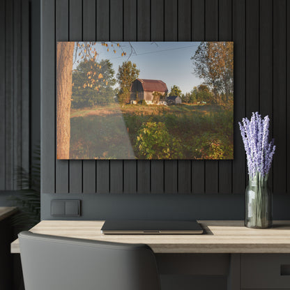 U R There Photography Swaffer Road Little Grey Rustic Farmhouse Acrylic Wall Print