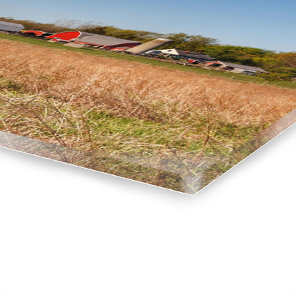 U R There Photography East Millington Road Farm Rustic Farmhouse Acrylic Wall Print