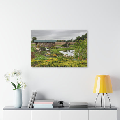 U R There Photography Bridge of Summer Road II Rustic Farmhouse Acrylic Wall Print