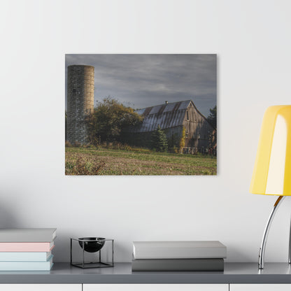 U R There Photography Collapsing in Croswell Rustic Farmhouse Acrylic Wall Print
