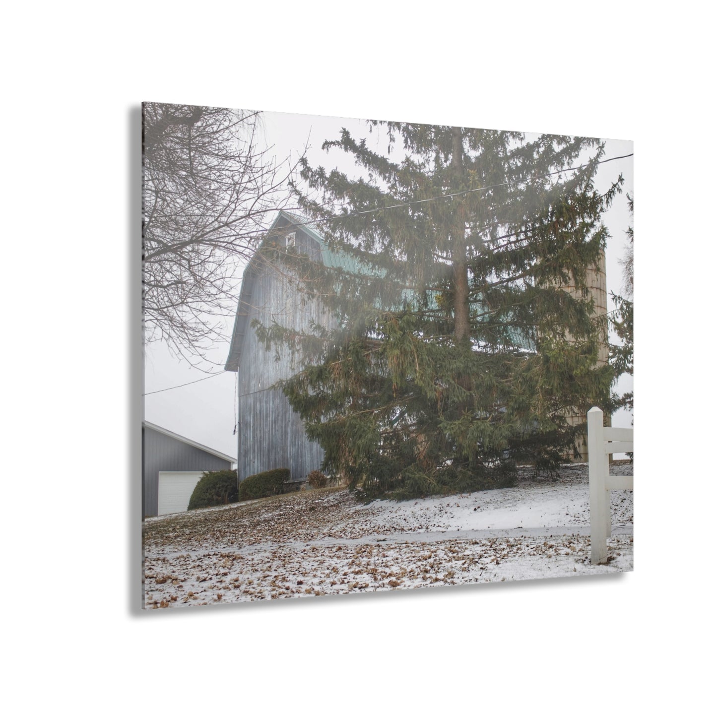 U R There Photography Hollow Corners Hidden Rustic Farmhouse Acrylic Wall Print