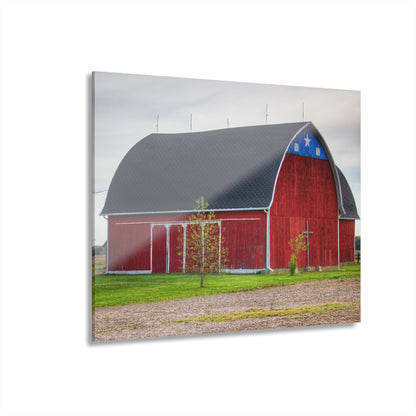 U R There Photography M-24 Star Barn Rustic Farmhouse Acrylic Wall Print