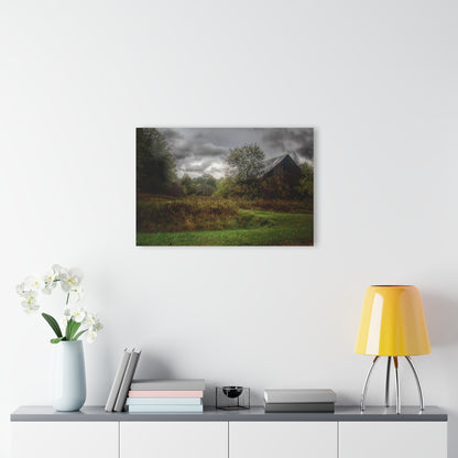 U R There Photography Day of Grey Rustic Farmhouse Acrylic Wall Print