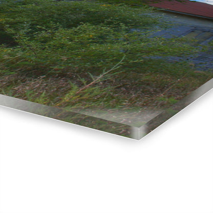 U R There Photography Mound Road Schoolhouse Rustic Farmhouse Acrylic Wall Print