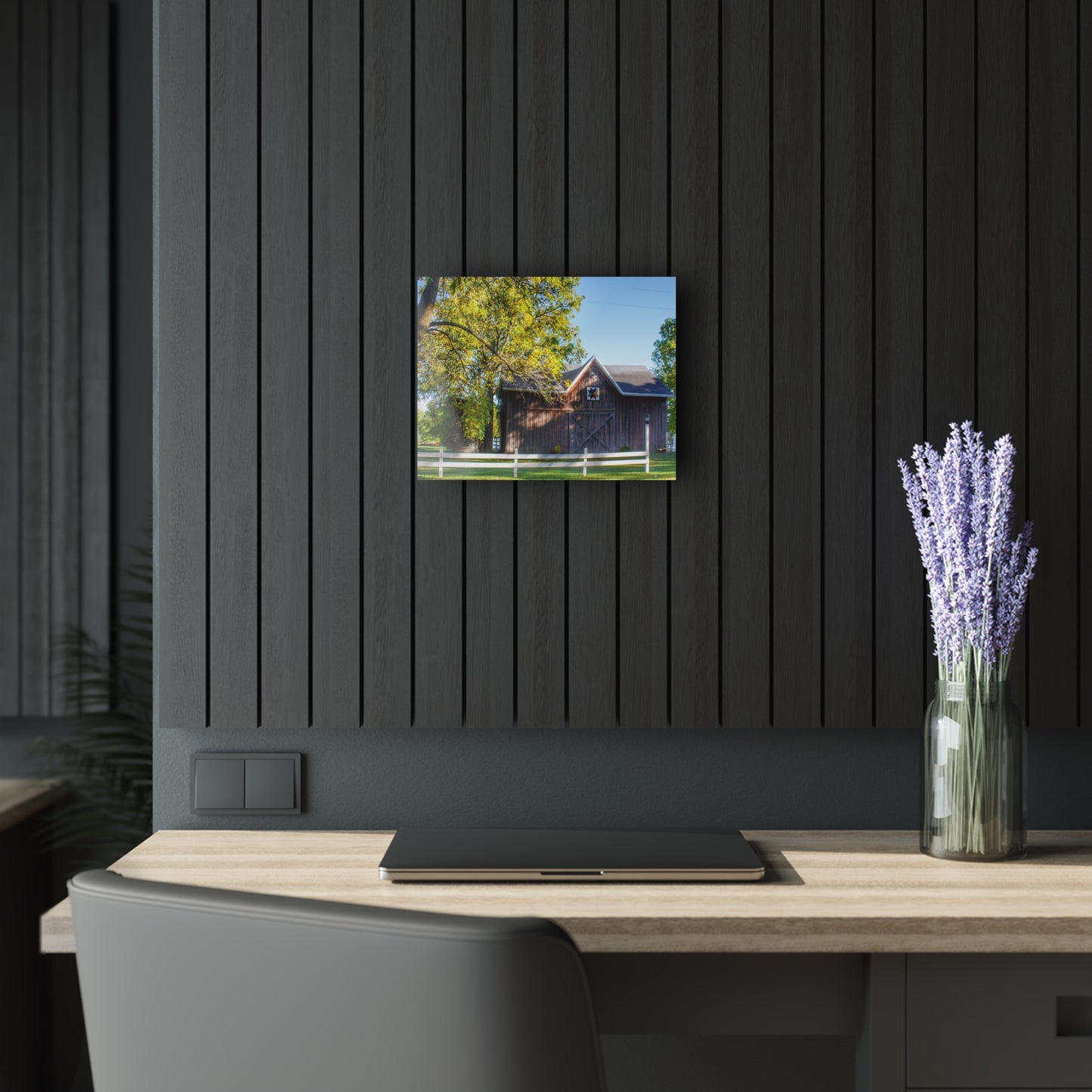 U R There Photography Hunters Creek Quilted I Rustic Farmhouse Acrylic Wall Print