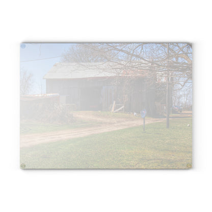U R There Photography Lee Hill Greys Rustic Farmhouse Tempered-Glass Cutting Board