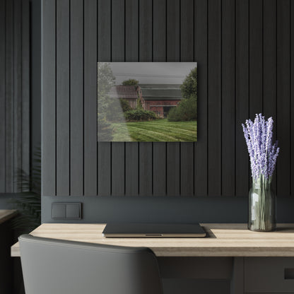 U R There Photography Bowers Road Grey Duo II Rustic Farmhouse Acrylic Wall Print