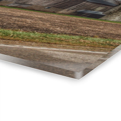 U R There Photography Gilford Grey II Rustic Farmhouse Acrylic Wall Print