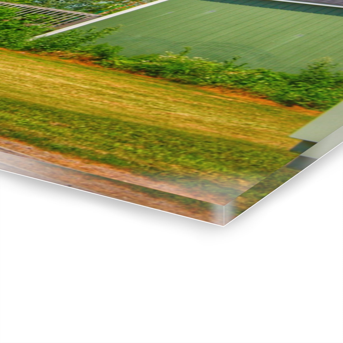 U R There Photography Morrish Road Silos I Rustic Farmhouse Acrylic Wall Print