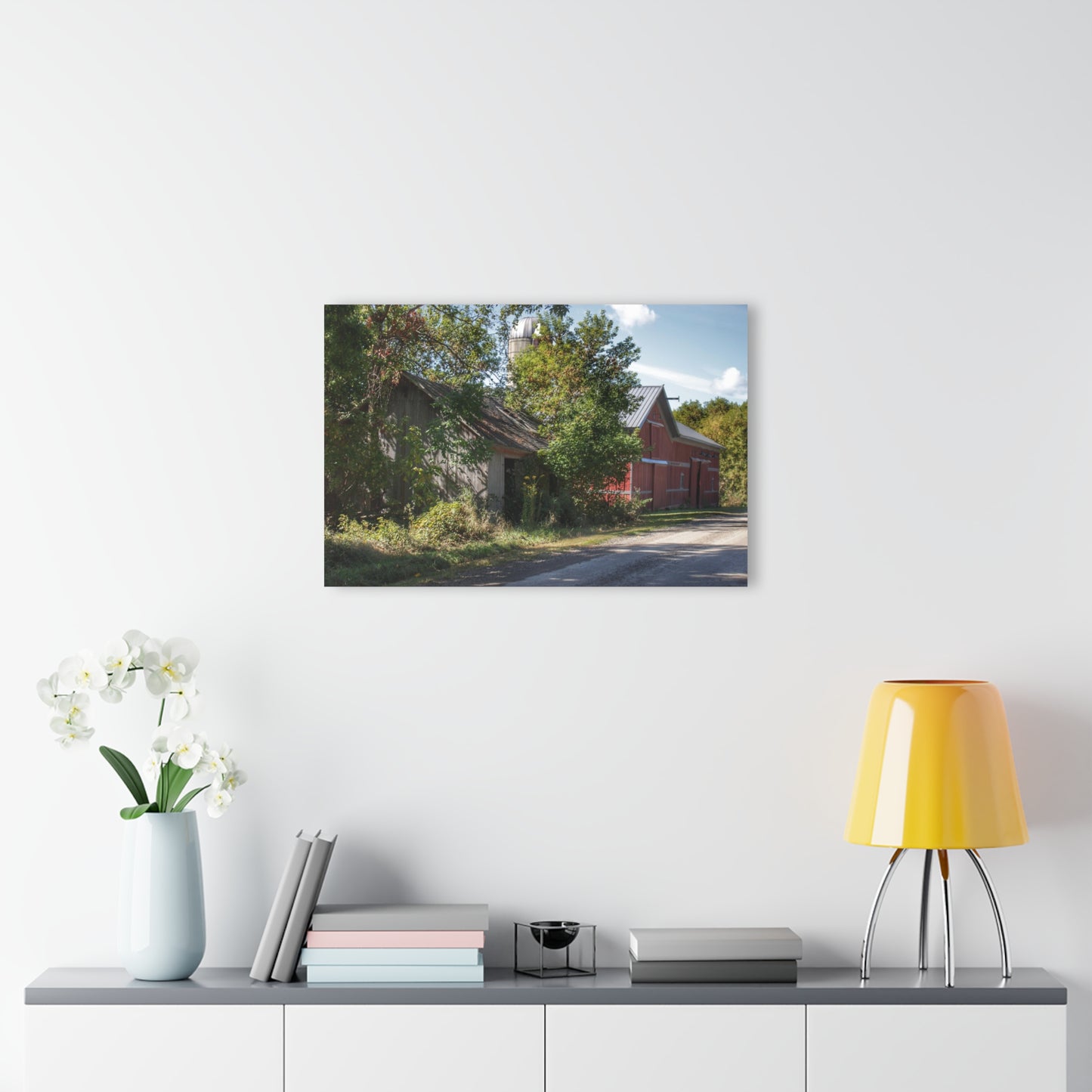 U R There Photography Bordman Roadside Buddies II Rustic Farmhouse Acrylic Wall Print