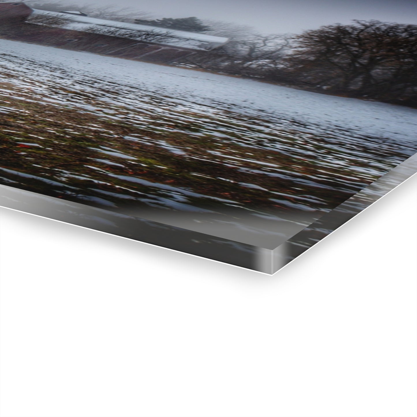 U R There Photography Holmes Road Red III Rustic Farmhouse Acrylic Wall Print