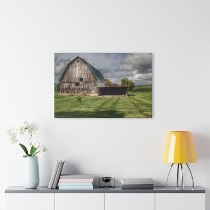 U R There Photography Bishop Grey II Rustic Farmhouse Acrylic Wall Print