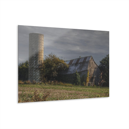 U R There Photography Collapsing in Croswell Rustic Farmhouse Acrylic Wall Print